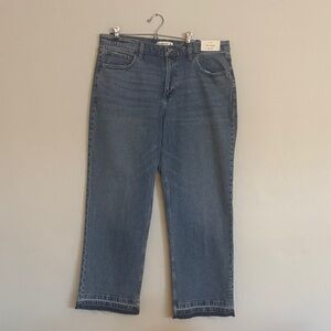 Abercrombie & Fitch Blue baggy jeans